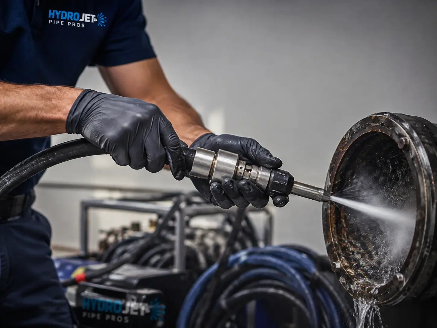 Hydro Jet Pipe Descaling in Jacksonville, TX
